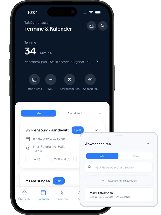 Kalender Screenshot